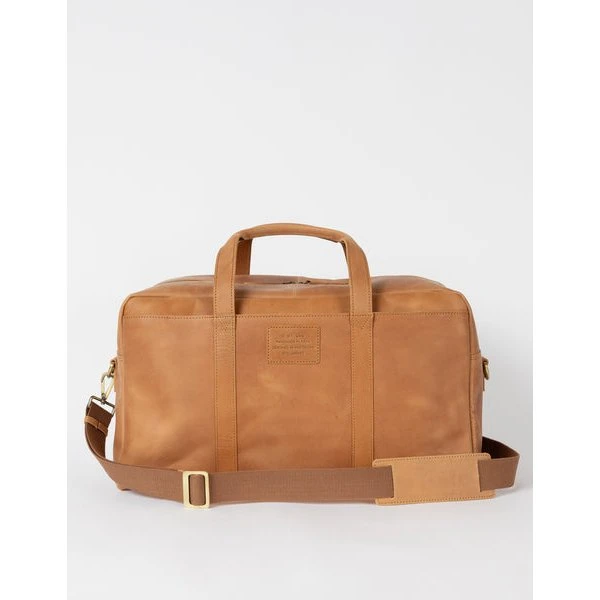O My Bag Otis Weekender Camel Hunter Leerd