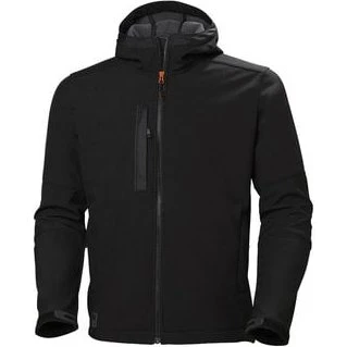 Helly Hansen Kensington 990 Softshell met Kap, Zwart, Maat M