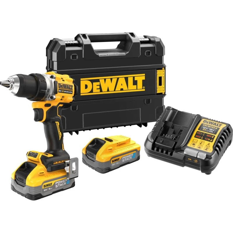 DeWALT DCD800H2T 18V Klopboormachine 2x5,0Ah (PowerStack)