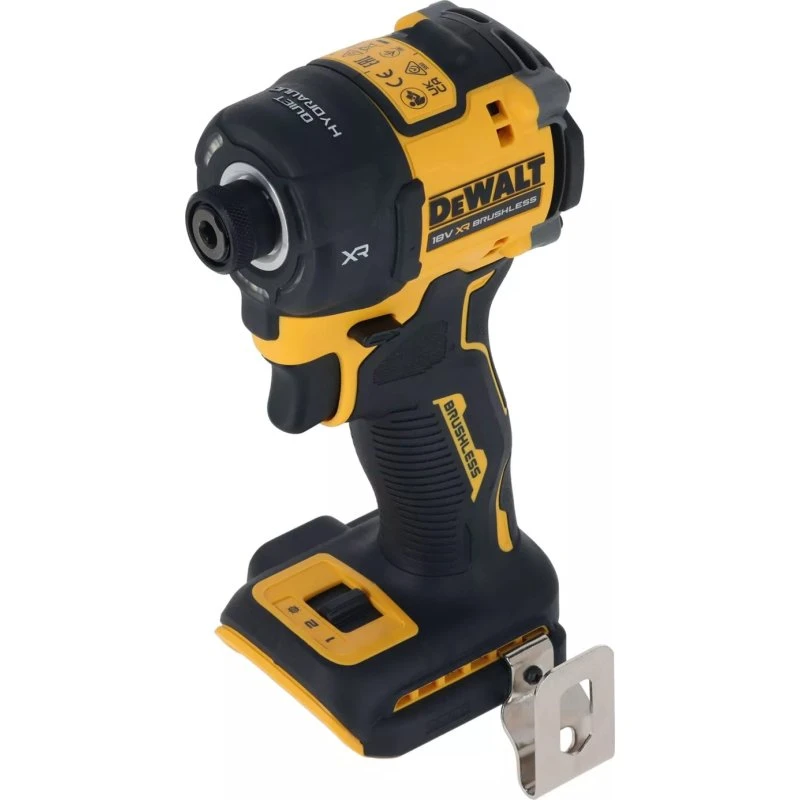DeWALT DCF870NT 18V XR Brushless Hydraulische Slagschroevendraaier 56Nm Geel Zwart