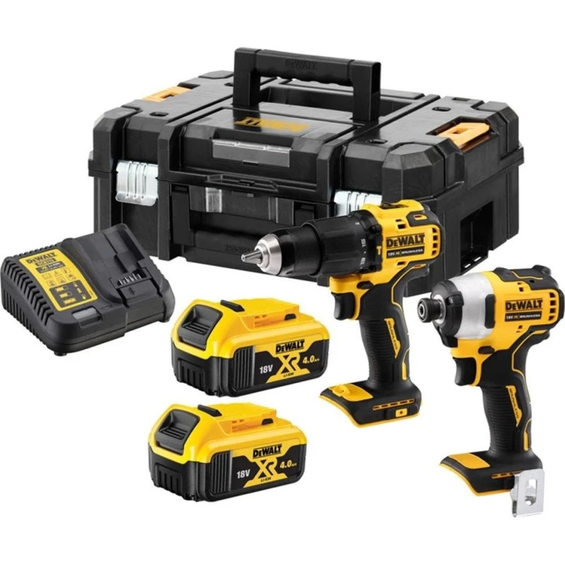 DeWALT DCK2062M2T 18V XR Comboset 2x 4,0Ah koolborstelloos