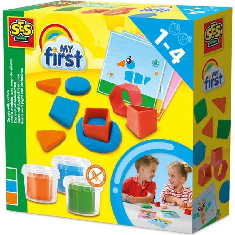 My First Klei met uitsteekvormen - Creatief speelgoed voor kinderen van 1 jaar