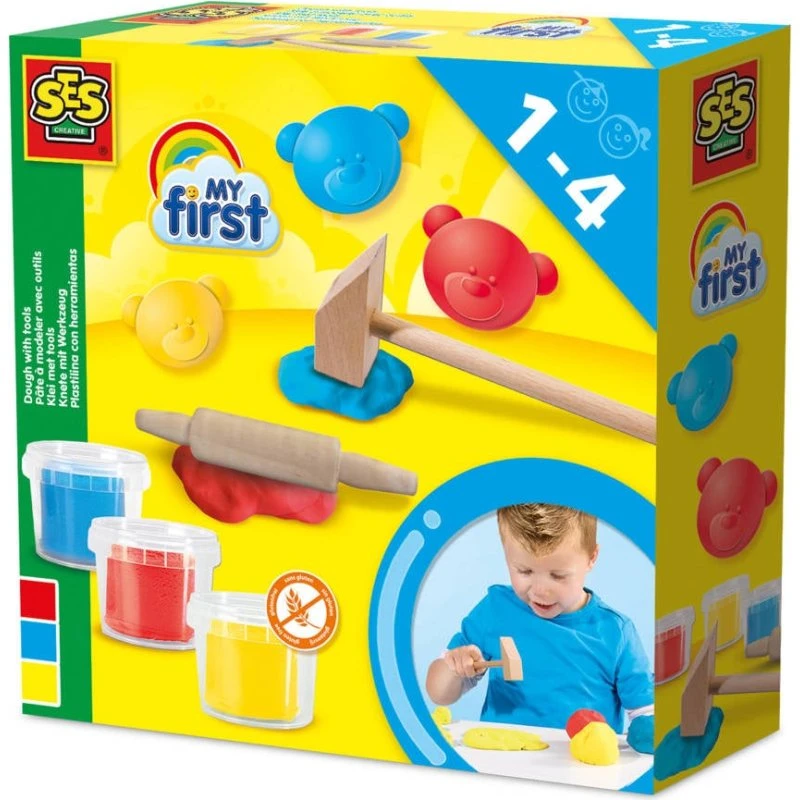 SES My First Klei met Tools 3 x 90 g