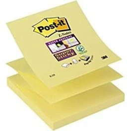 3M Post-it Z-notes Super Sticky Geel 76x76 mm (12x90)