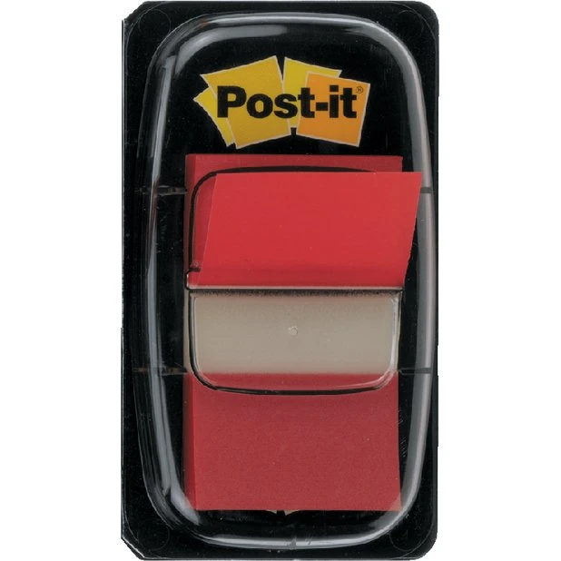 Post-it Index 68031 25,4x43,2 mm geel 'hier ondertekenen'