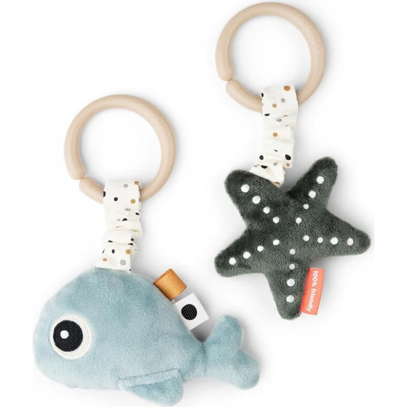 Done by Deer Sea Friends Hangspeelgoed (2st) Blauw