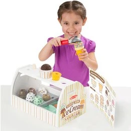 Melissa & Doug Houten IJssalon Set 28 stuks