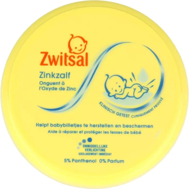 Zwitsal Zinkzalf Pot 150ml met Panthenol en Calendula