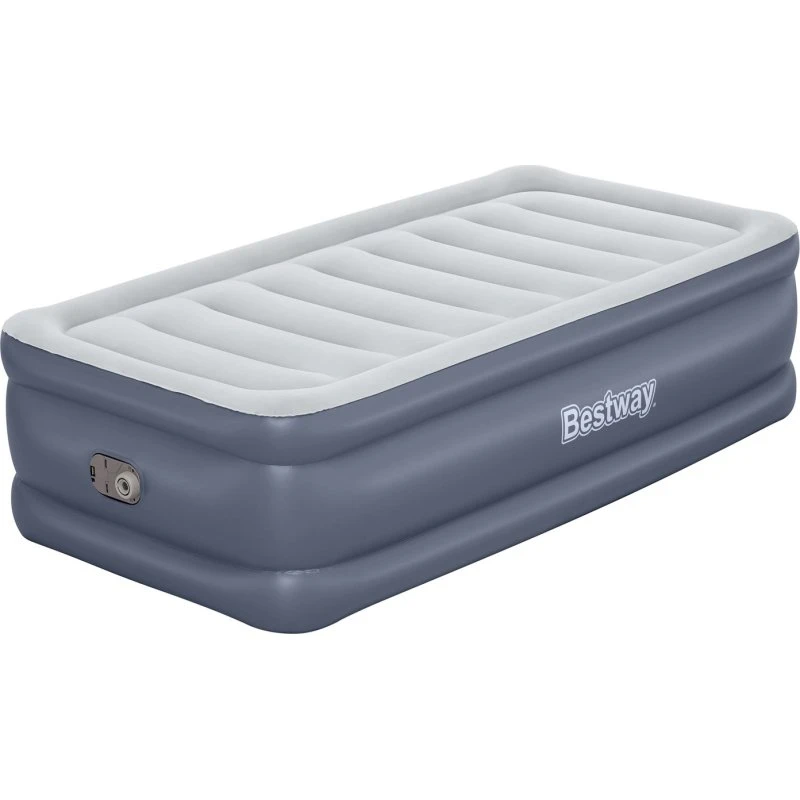 Bestway Tritech Twin Luchtbed 191x97x51 cm - Blauw/Wit