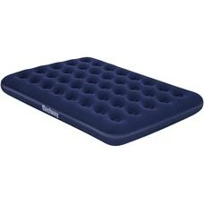 Bestway Flocked Luchtbed 191x137x22 cm Blauw voor 2 Personen