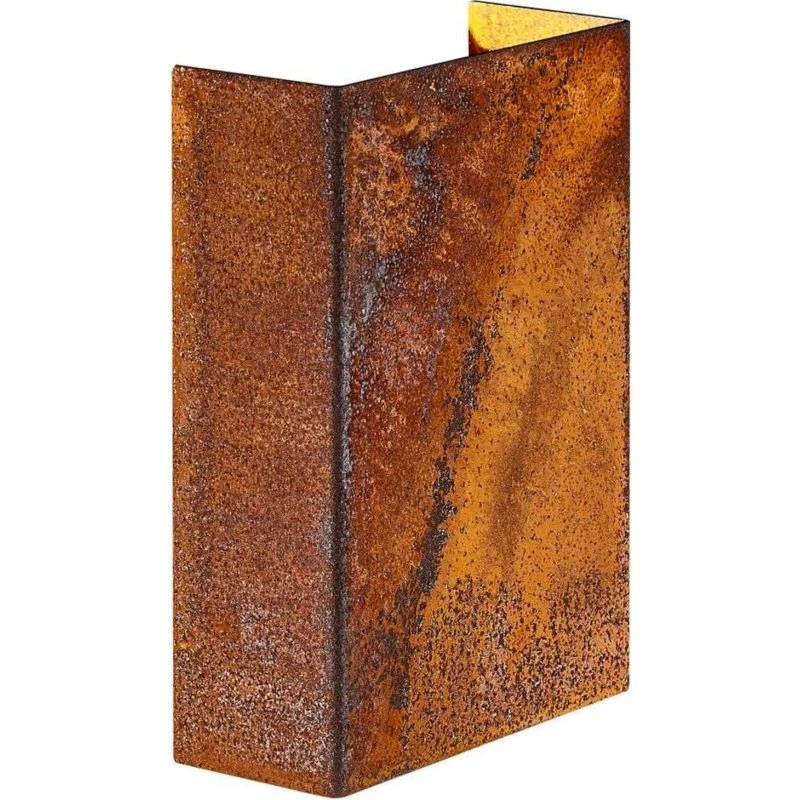 Nordlux Fold 10 Cortenstaal Wandlamp Roestig 7,5W 225lm Warm Wit