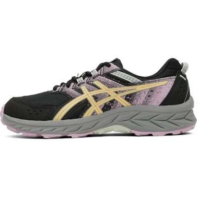 Asics Pre Venture 9 GS Kids Wandelschoenen Zwart Wit 35.5