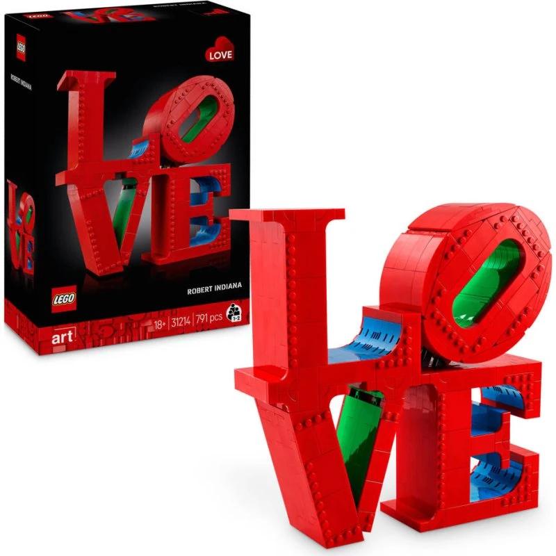 LEGO Art 31214 LOVE - Decoratief kunstwerk voor thuis of kantoor