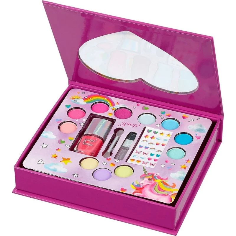 Souza! Giftbox Hart - Make-upset met oogschaduw, nagellak en stickers