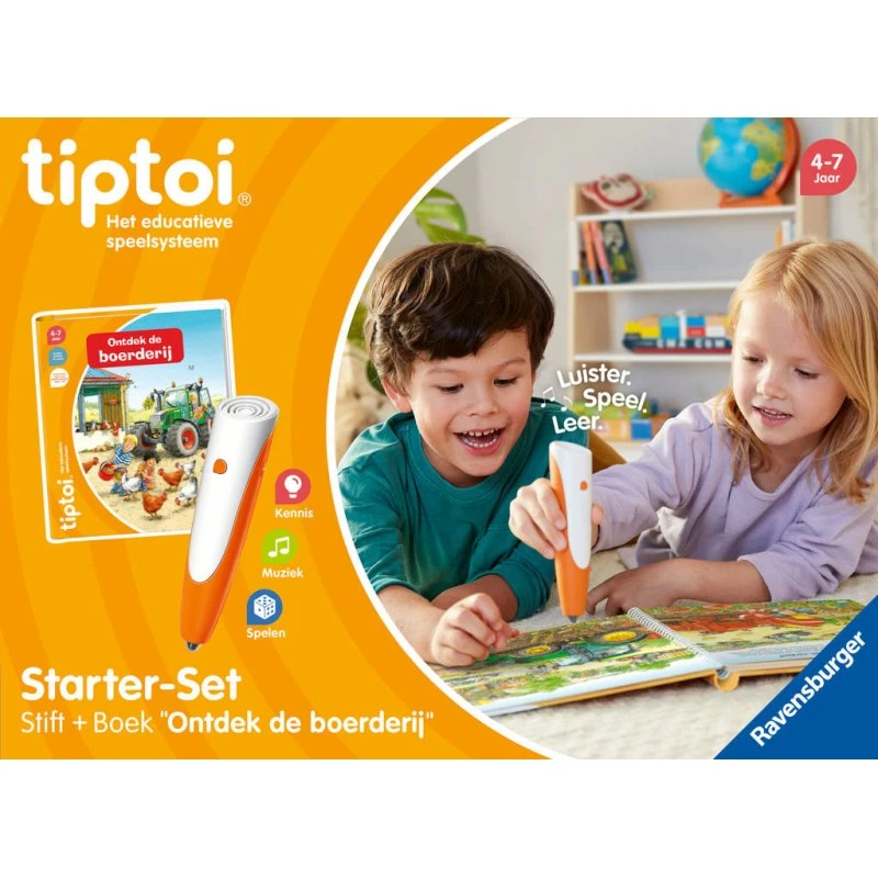 Ravensburger Tiptoi Starterset Ontdek de Boerderij