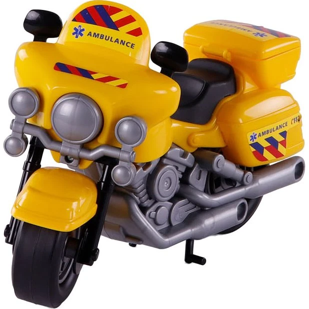 Cavallino Ambulance Motorfiets, 27,5 x 12 x 19,5 cm, vanaf 12 maanden
