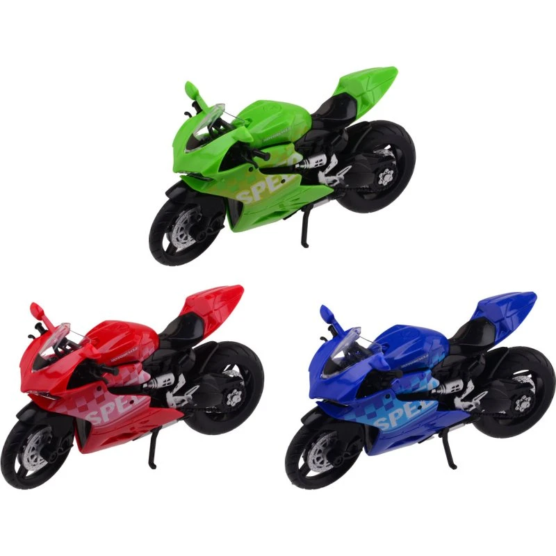 Race Motorfiets in doos – 3 assorti, vanaf 3 jaar