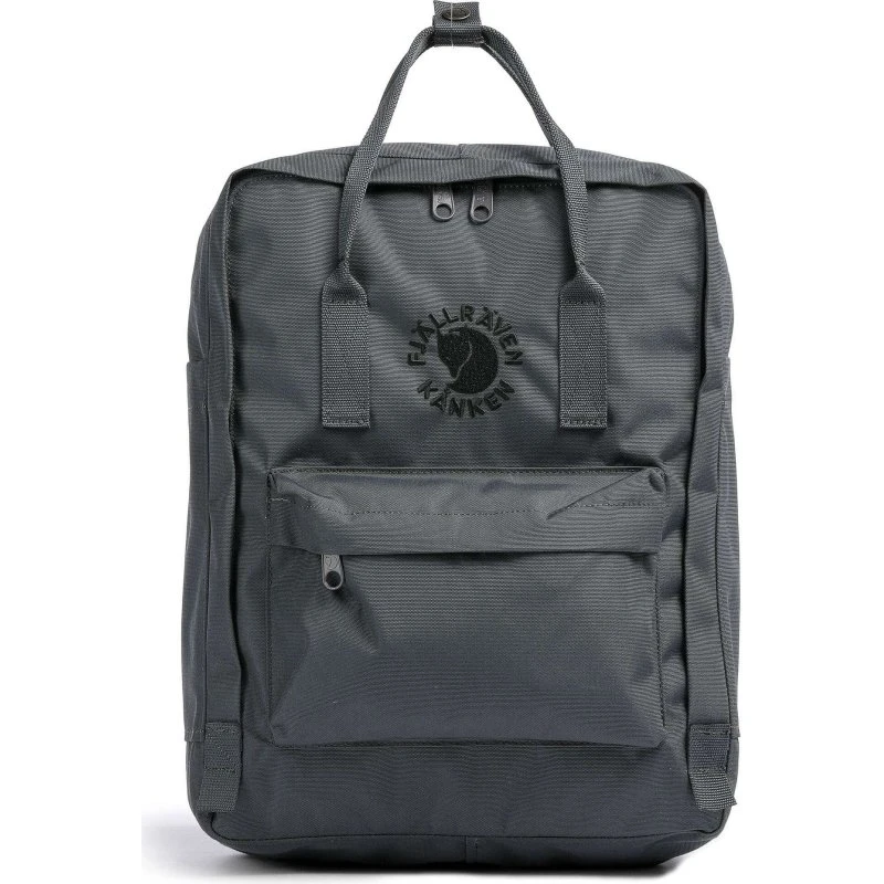 Fjällräven Re-Kånken Rugzak Donkergroen 27x13x38 cm
