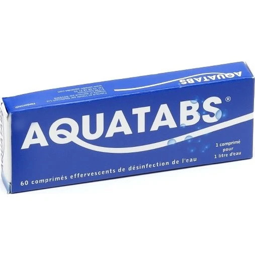 Aquatabs Waterzuiveringscomprimés 60 stukken