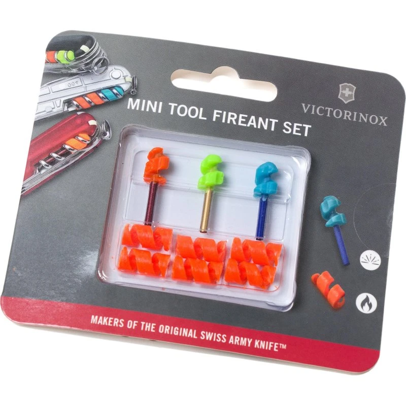 Victorinox Mini Tool FireAnt Set met 3 gloeiende vuurstaven en 6 waterdichte tinders