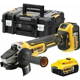 DeWALT DCG405P2-QW 18V 125mm Haakse Slijper (2x 5,0Ah)