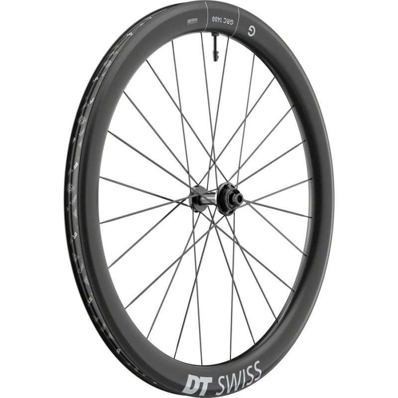 DT Swiss GRC1400 DICUT 30 Carbon Disc Gravel Achterwiel Zwart