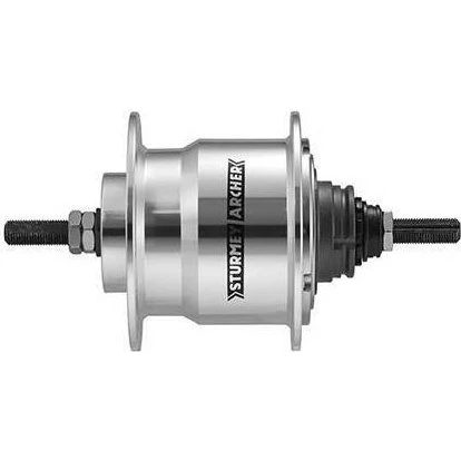 Sturmey Archer X-RF4 Versnellingsnaaf 4V 36 Gaats 170 mm Zilver