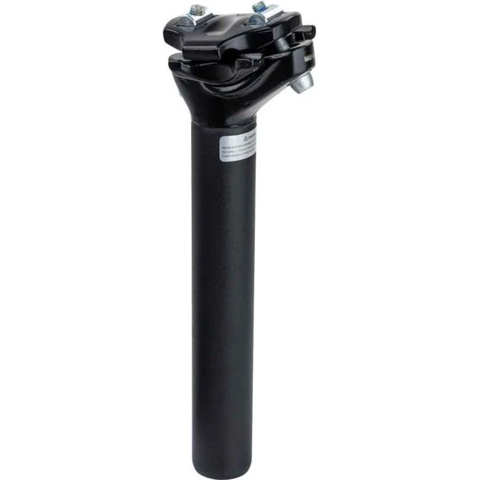 Batavus C255 Zadelpen 27,2 mm, 200 mm, Mat Zwart