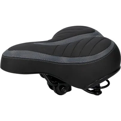 Dunlop Fietszadel Gel 26 x 23 cm, Zwart