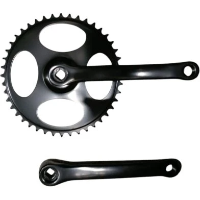 FALKX Crankstel 44T 170mm Spieloos Staal Zwart