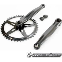 Leenders Crankstel 44T 170mm Zwart Staal 1/8