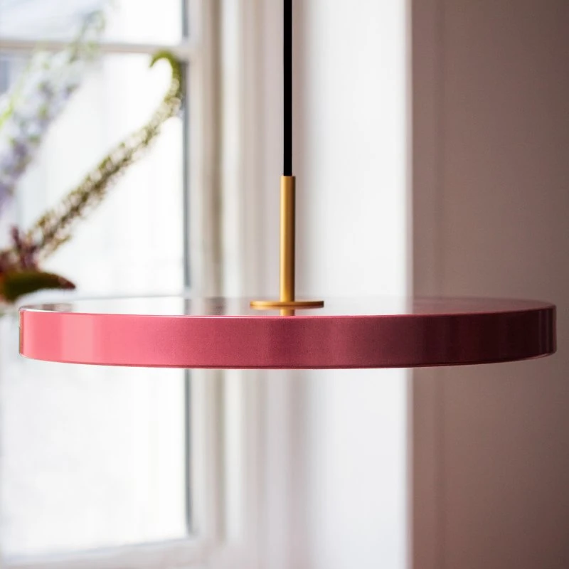 UMAGE Asteria Medium LED hanglamp - Rosé/Messing - Ø 43 cm