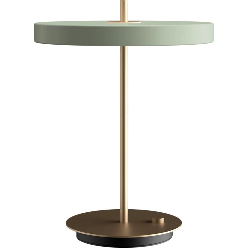 UMAGE Asteria Table LED Tafellamp - Lichtgroen/Messing