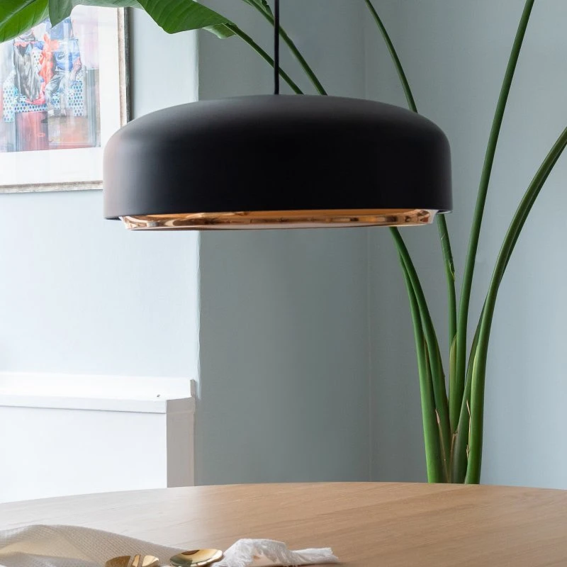 UMAGE Hazel Medium Hanglamp - Zwart & Messing