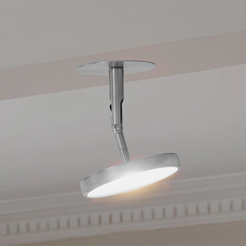 UMAGE Asteria LED Spot - Gepolijst Staal - Ø 12 cm