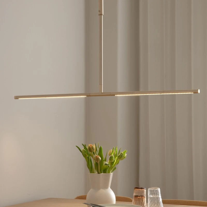 UMAGE Omni LED hanglamp - Messing - 107 cm - 2-lamps
