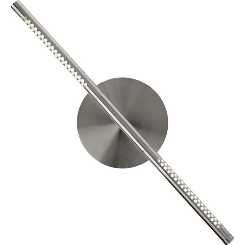 UMAGE LED wandlamp Omni, staalkleur, 54 cm, 2-lamps