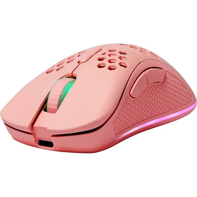 Deltaco Gaming Pink Line PM80 Trackballmuis