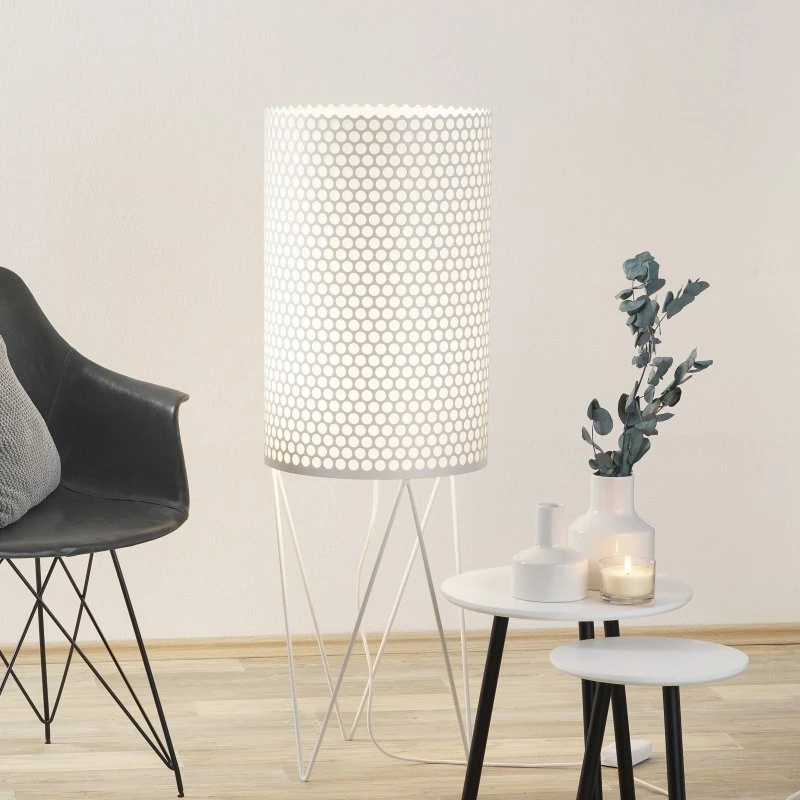 GUBI Pedrera PD2 Vloerlamp - Wit - Dimbaar