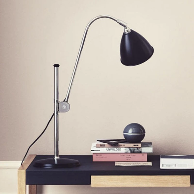 GUBI Bestlite BL1 Tafellamp - Chroom/Zwart - Design