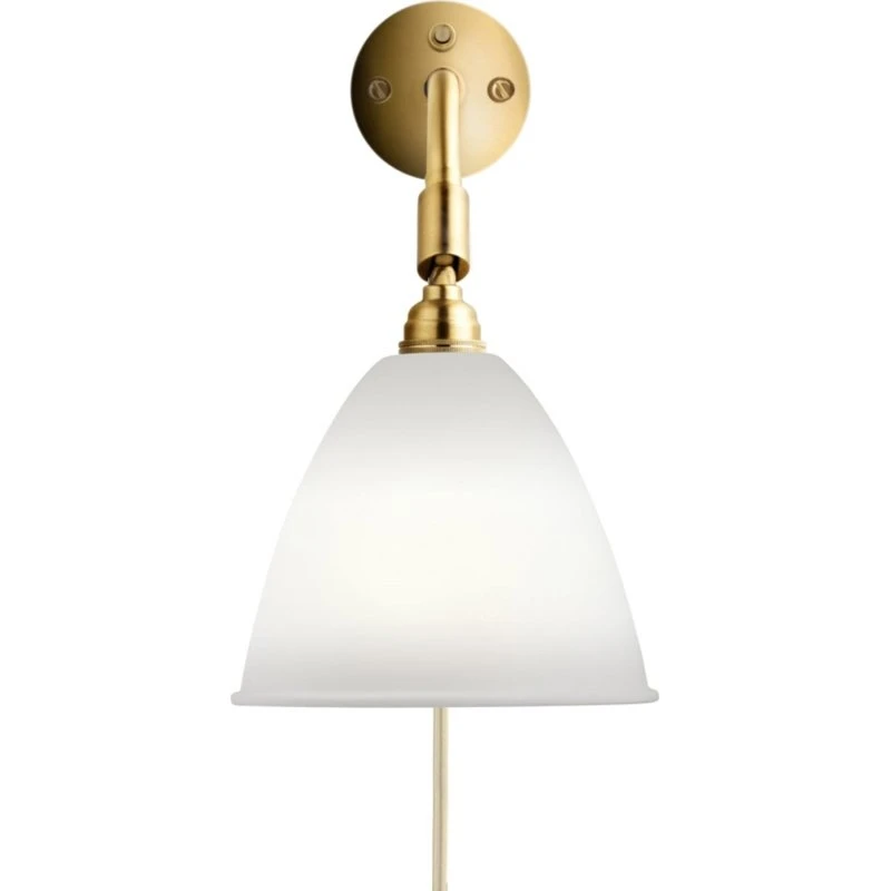 Gubi Bestlite BL7 wandlamp - Porselein & Messing - 16 cm