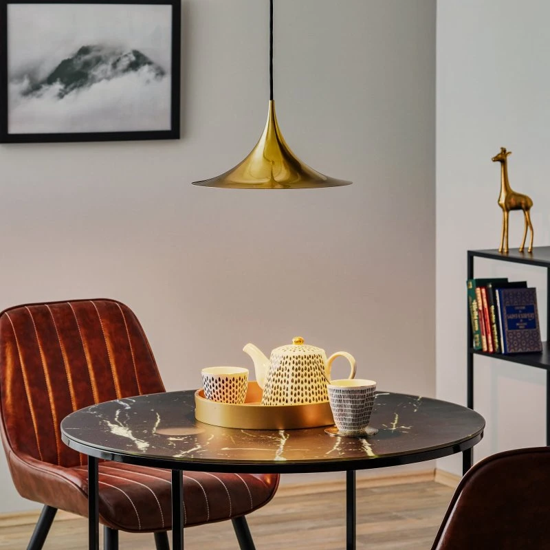 Gubi Semi Hanglamp Messing Ø30 cm