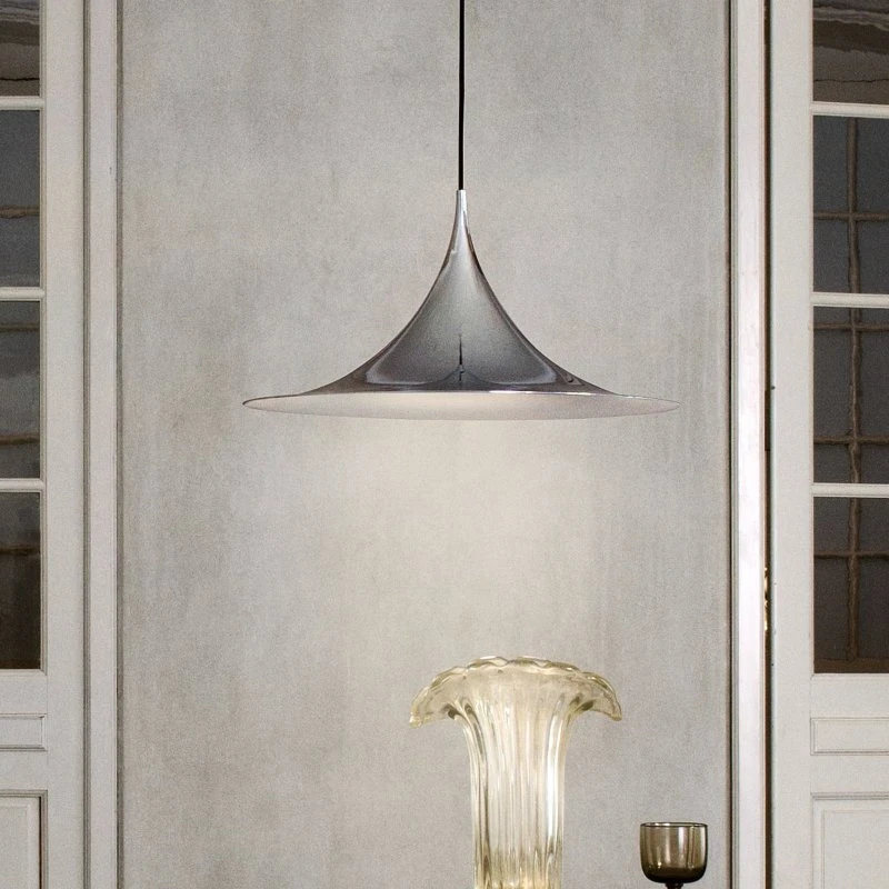 Gubi Semi Hanglamp Ø60 cm - Chroom