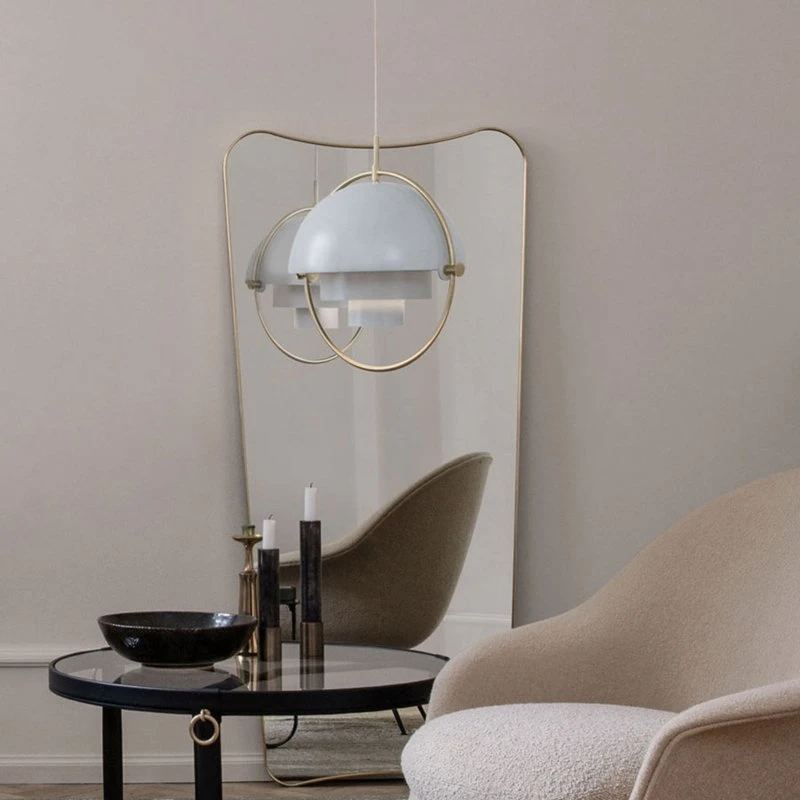 Gubi Multi-Lite Hanglamp - Chroom/Wit - Ø 36 cm