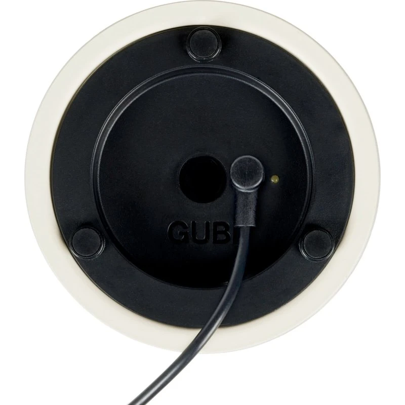 Gubi Obello LED Tafellamp - Mat Glas - IP44 - Wit/Opaal