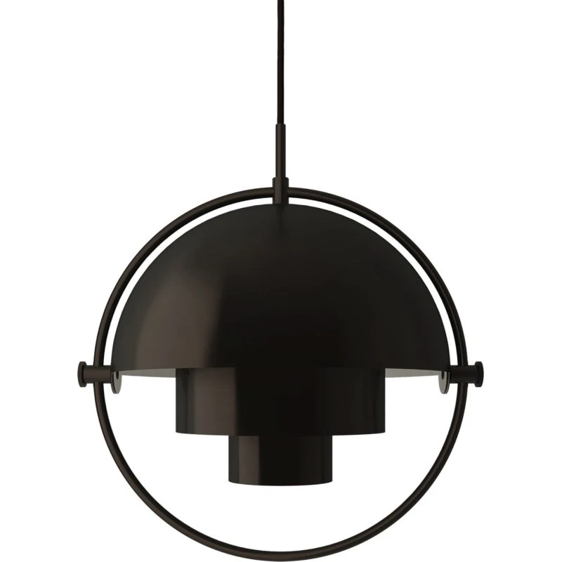 Gubi Multi-Lite Hanglamp Lite, Ø 27 cm, Zwart