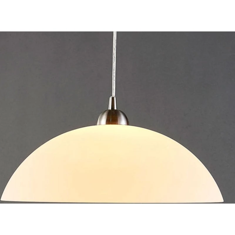 Lindby Valeria Hanglamp - Wit Glas - Ø 40 cm