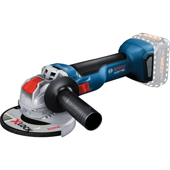 Bosch GWX 18V-10 X-LOCK Accu Haakse Slijper 125mm