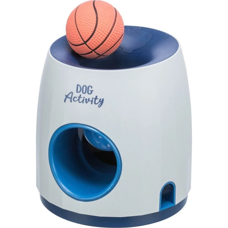 Trixie Dog Activity Strategiespel Ball & Treat Wit/Blauw 17x17x18 cm