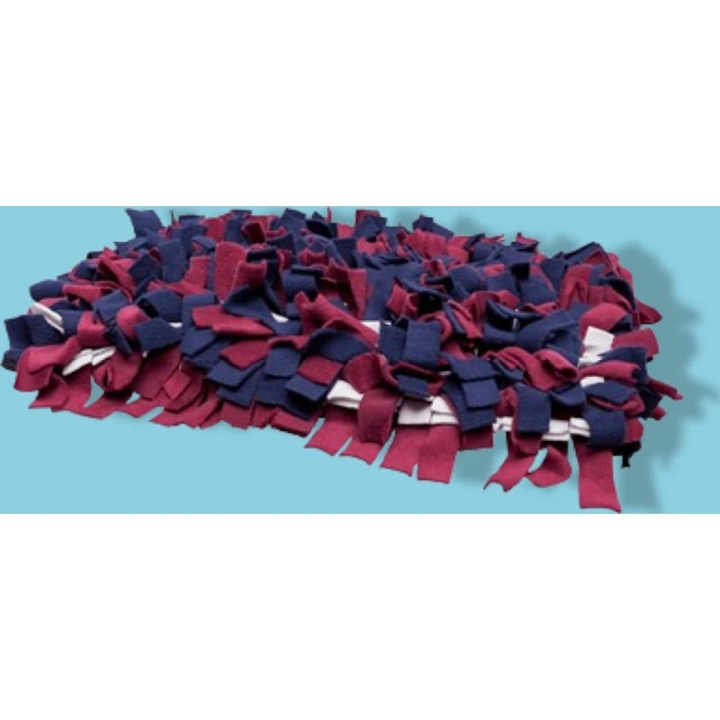 Trixie Activity Snuffelmat Rechthoekig 50x34 cm Blauw/Bordeaux
